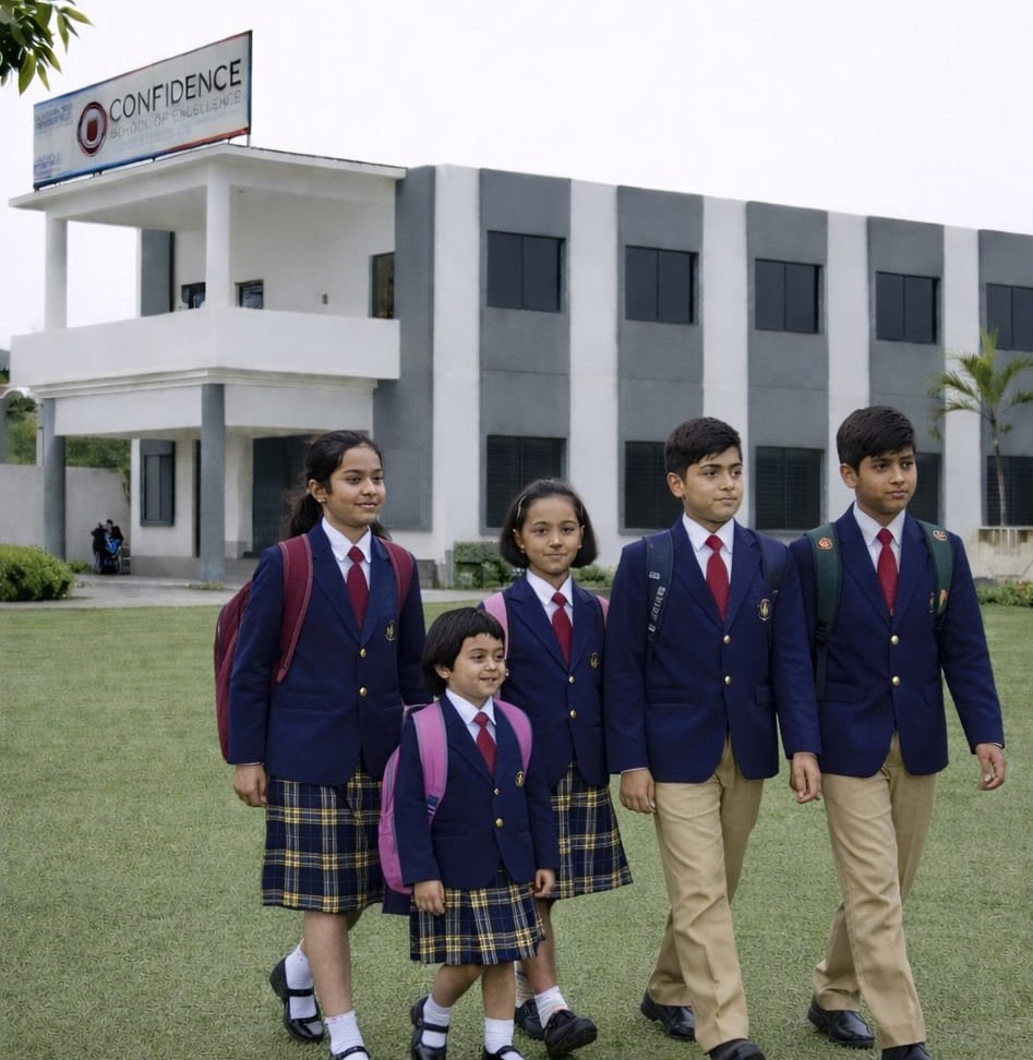 Students at Confidence School of Excellence